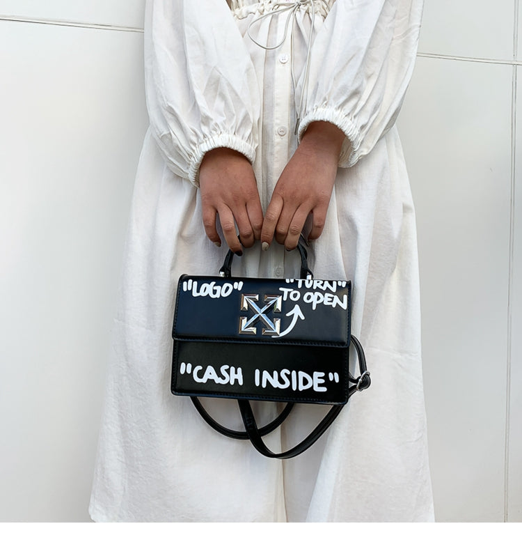 Дамска чанта Graffiti Biju SS23-handbag-Thedresscode