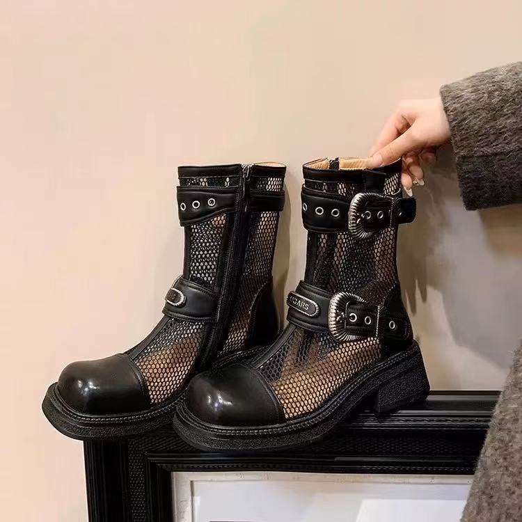 Дамски боти Saddle Chic FW 2026-Thedresscode