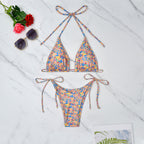 Дамски бански Tropical Blossom SS25-бански-Thedresscode