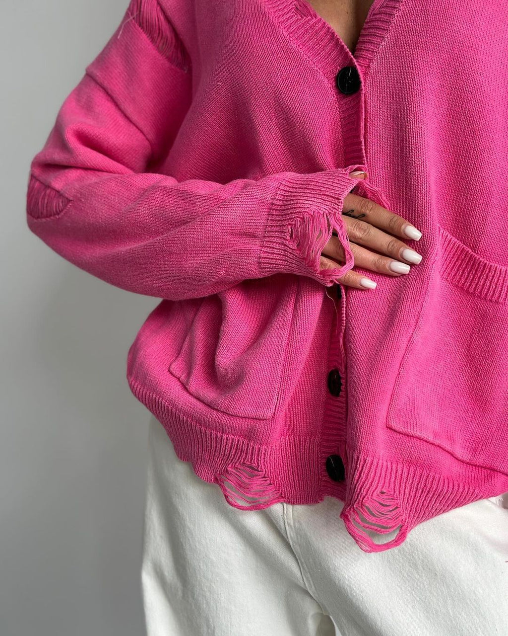 Дамска жилетка Wooden Pink SS26