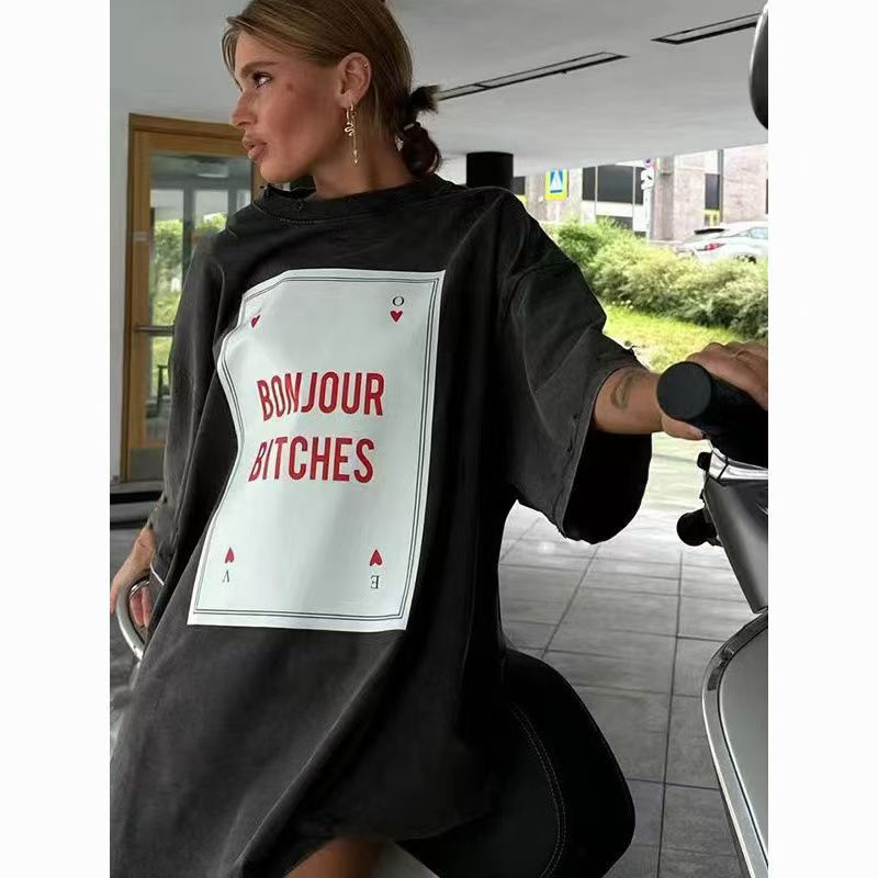 Дамска тениска Bonjour Bitches SS26
