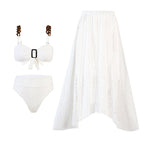Дамски бански + пола White Queen SS25-бански-Thedresscode