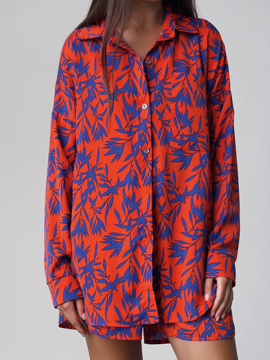 Дамски комплект Tropical Fire SS25-Thedresscode