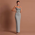 Дамска мини рокля GRAY MOOD FW 2026-Дамска мини рокля Blue Serena 24'-Thedresscode