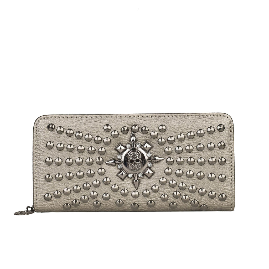 Дамско портмоне Metal Skull Stud SS26