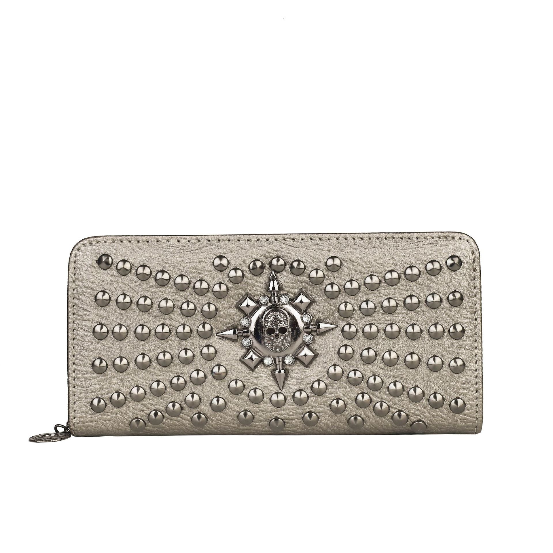 Дамско портмоне Metal Skull Stud SS26