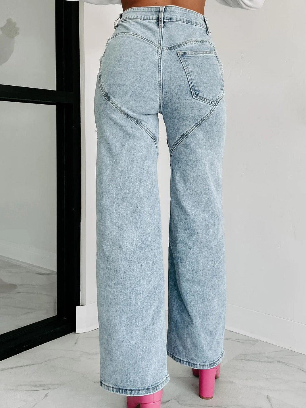 Дамски дънки Crystal FW 2026-Thedresscode