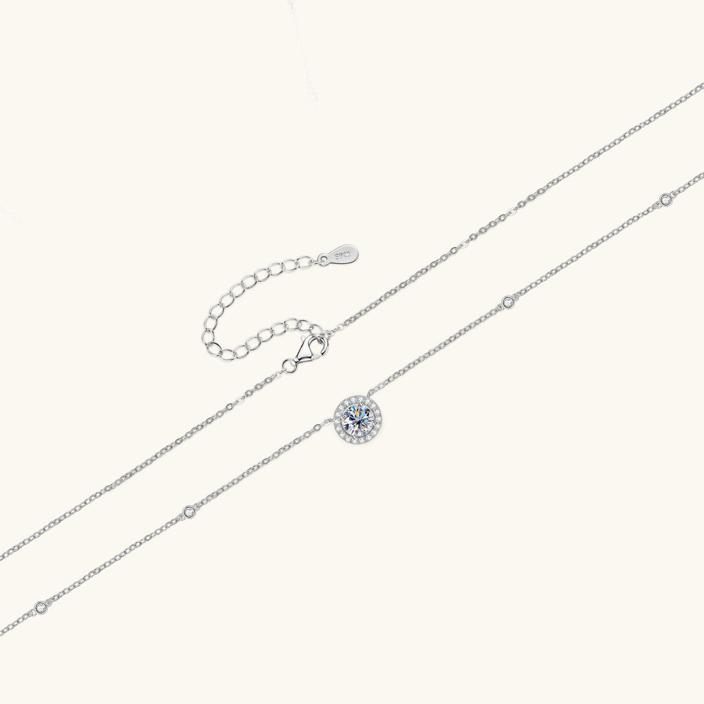 Дамско колие Silver Celeste SS26