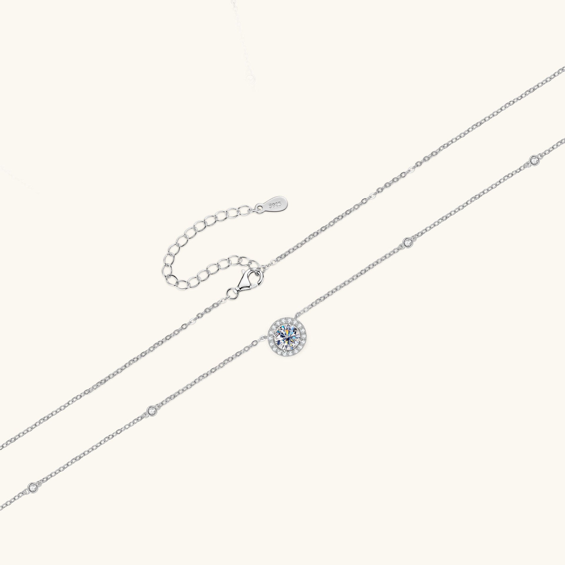 Дамско колие Silver Celeste SS26