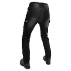 Мъжки дънки с протектори Moto World SS25-Thedresscode