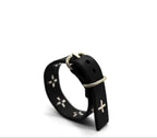 Мъжка кожена гривна Cross SS25-Мъжка кожена гривна Cross SS25-Thedresscode
