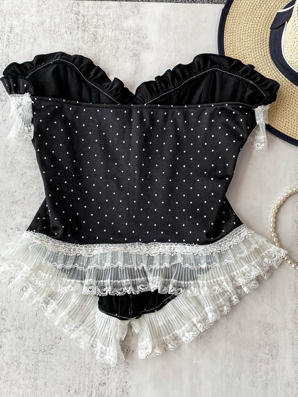 Дамски топ Lace & Dots Romance SS26