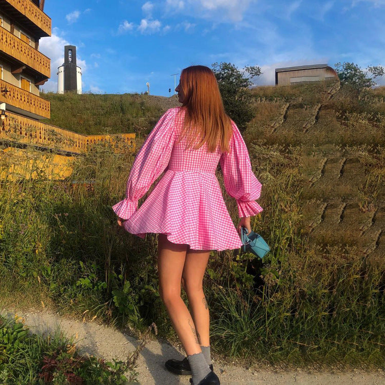 Дамска рокля Rosie Ruffle SS25-https://detail.1688.com/offer/691538212200.html-Thedresscode