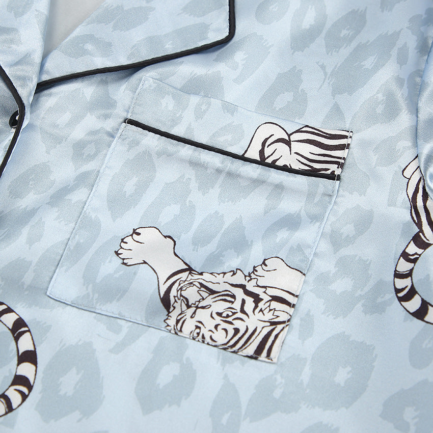 Дамска пижама Blue Tiger SS26