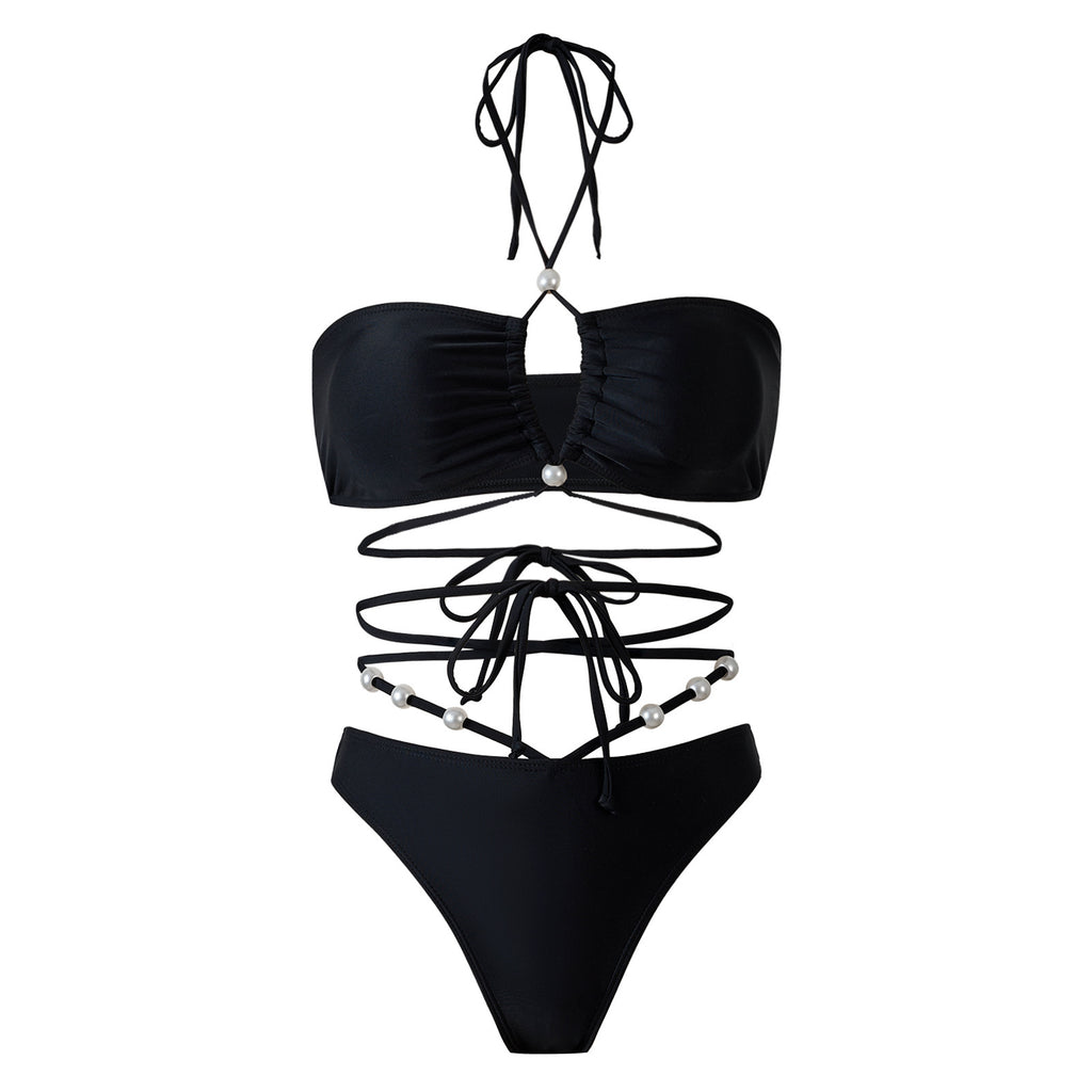 Дамски бански + пола Pearls Black EDT. SS25-https://detail.1688.com/offer/849182788237.html?spm=a261y.7663282.module-desc.4.26ce55cc3uDYbD-Thedresscode