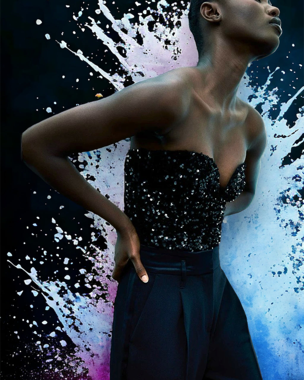 Дамско боди Sequins SS24-bodysuit-Thedresscode