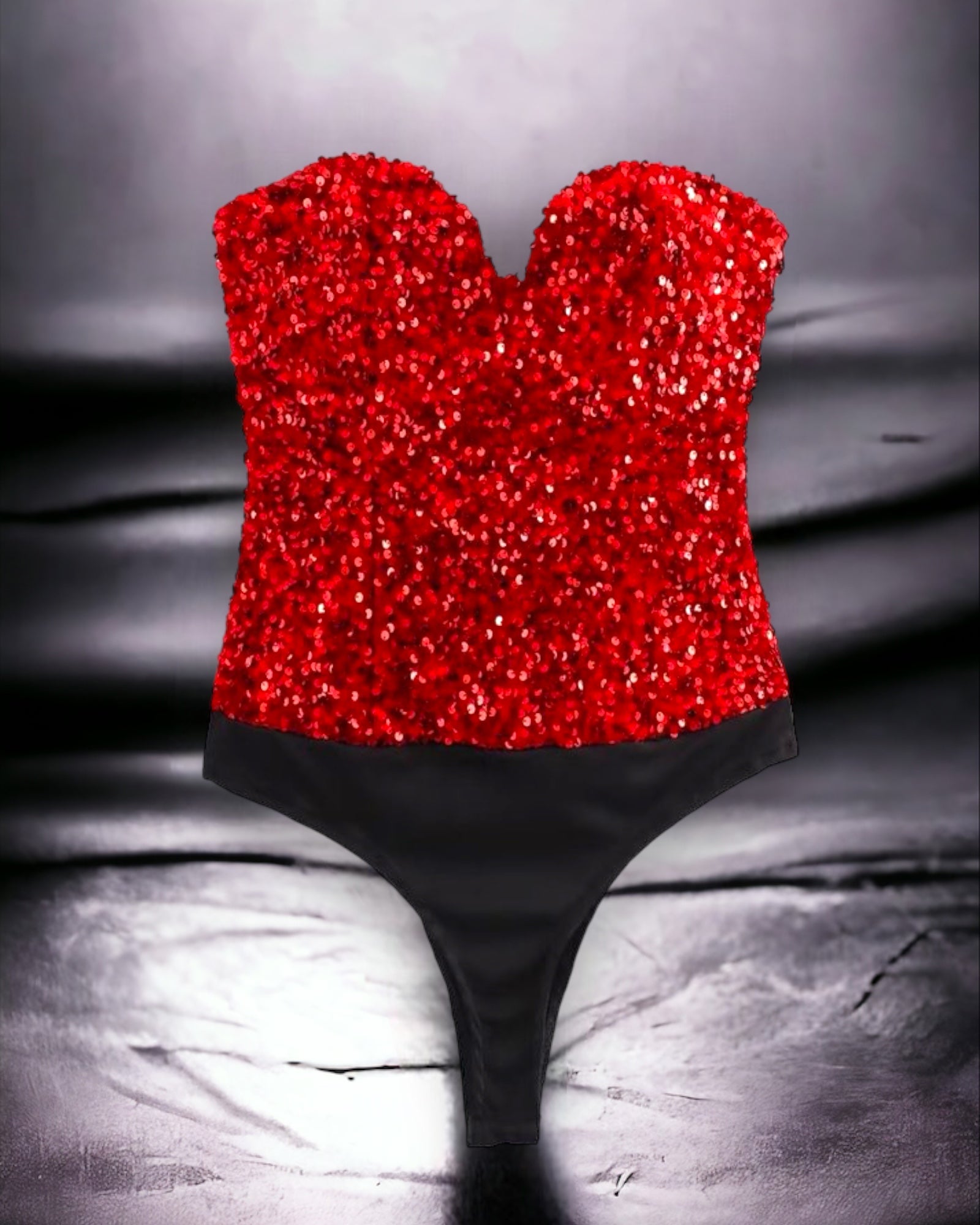 Дамско боди Sequins FW 2026-bodysuit-Thedresscode