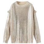 Дамска блуза / пуловер Silver Metal **SALE 25**-риза-Thedresscode