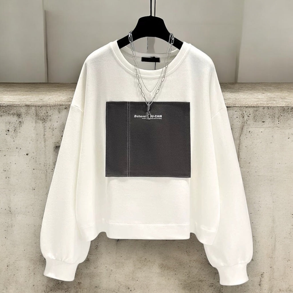 Дамски суичър Belive You Can 24'-Дамски суичър Fine Knit 24'-Thedresscode