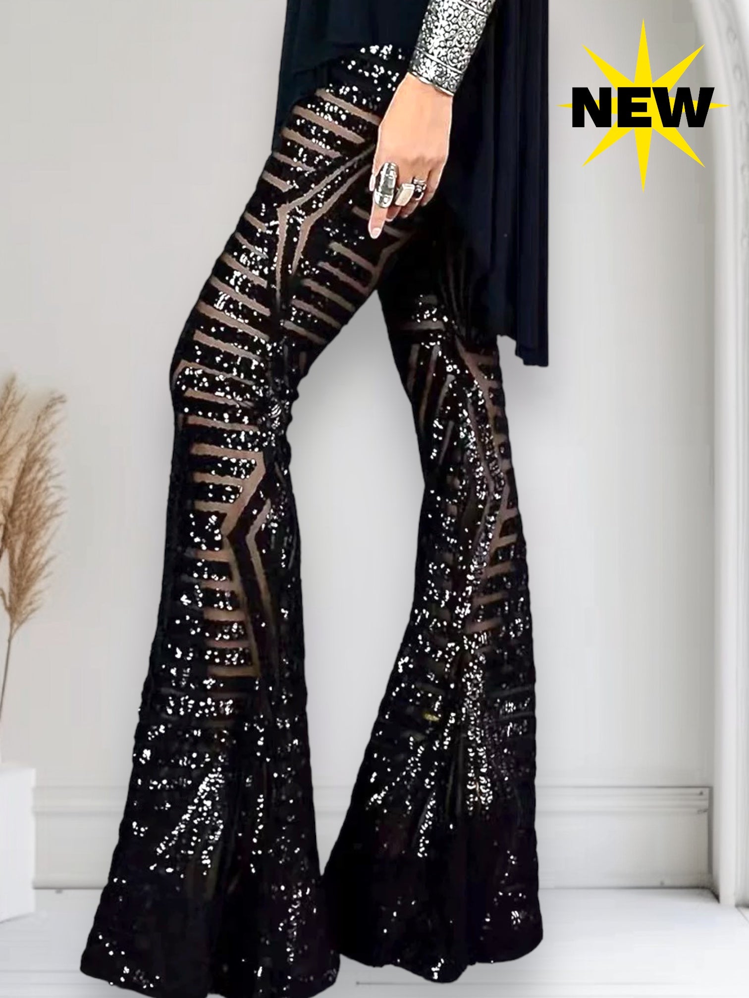 Дамски панталон Shiny FW 2026-Thedresscode