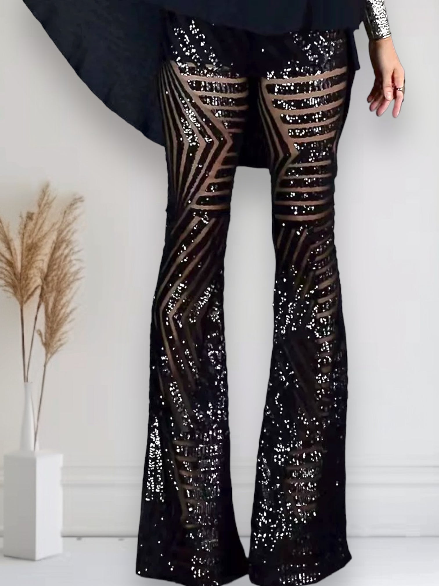 Дамски панталон Shiny FW 2026-Thedresscode