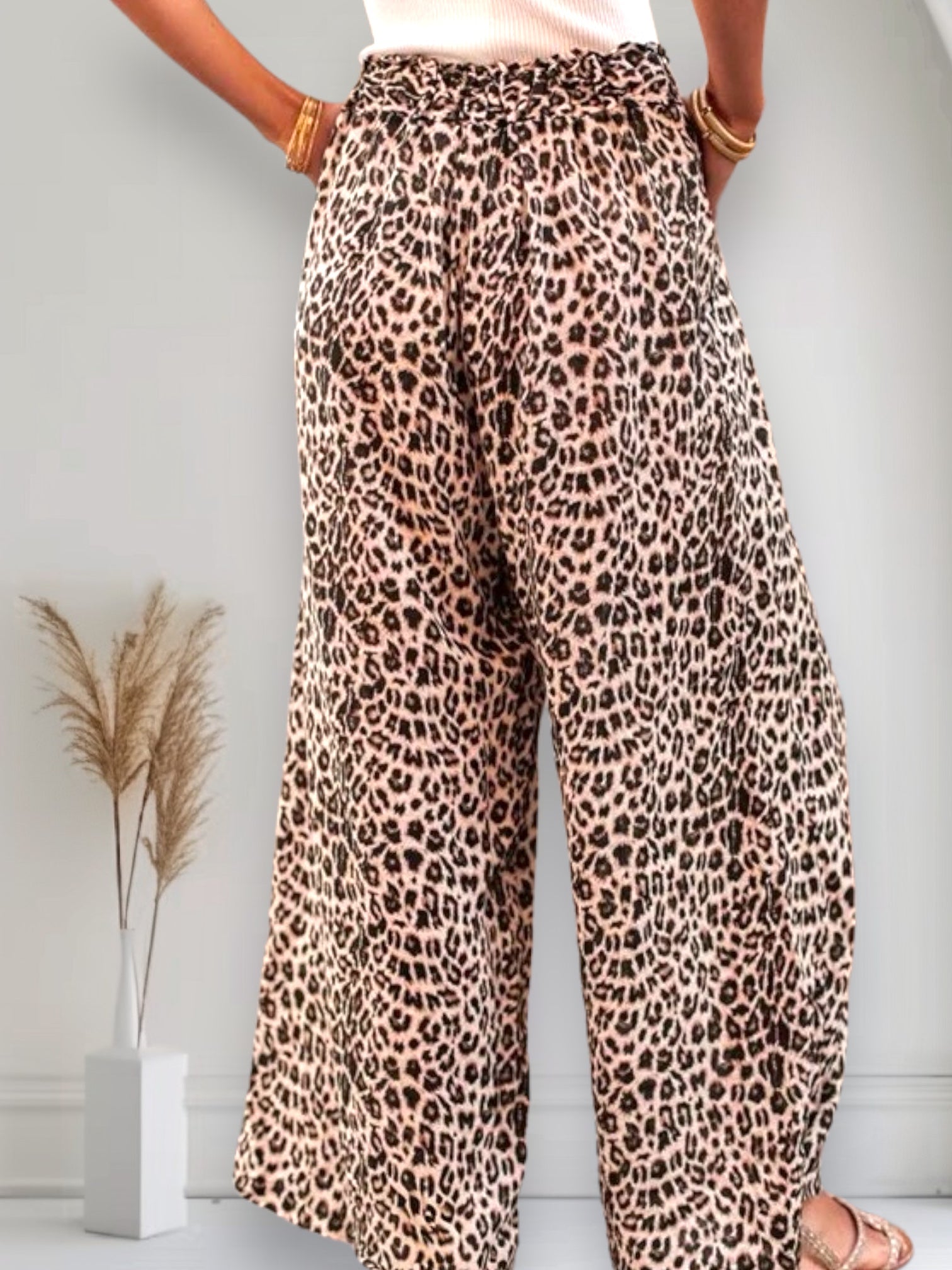 Дамски панталон Animal Print SS24-Thedresscode