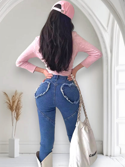 Дамски дънки Denim Heart 24'-https://item.taobao.com/item.htm?spm=a1z0k.7385961.0.d4919233.8a7837deeEmxjq&id=681629522312&_u=t2dmg8j26111-Thedresscode