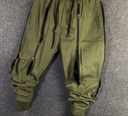 Мъжки панталон Cargo zipper SS24-https://shorturl.at/SdX0c-Thedresscode