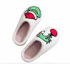 Унисекс коледни чехли Christmas grinch FW 2026-Мъжки домашни пантофи-Thedresscode