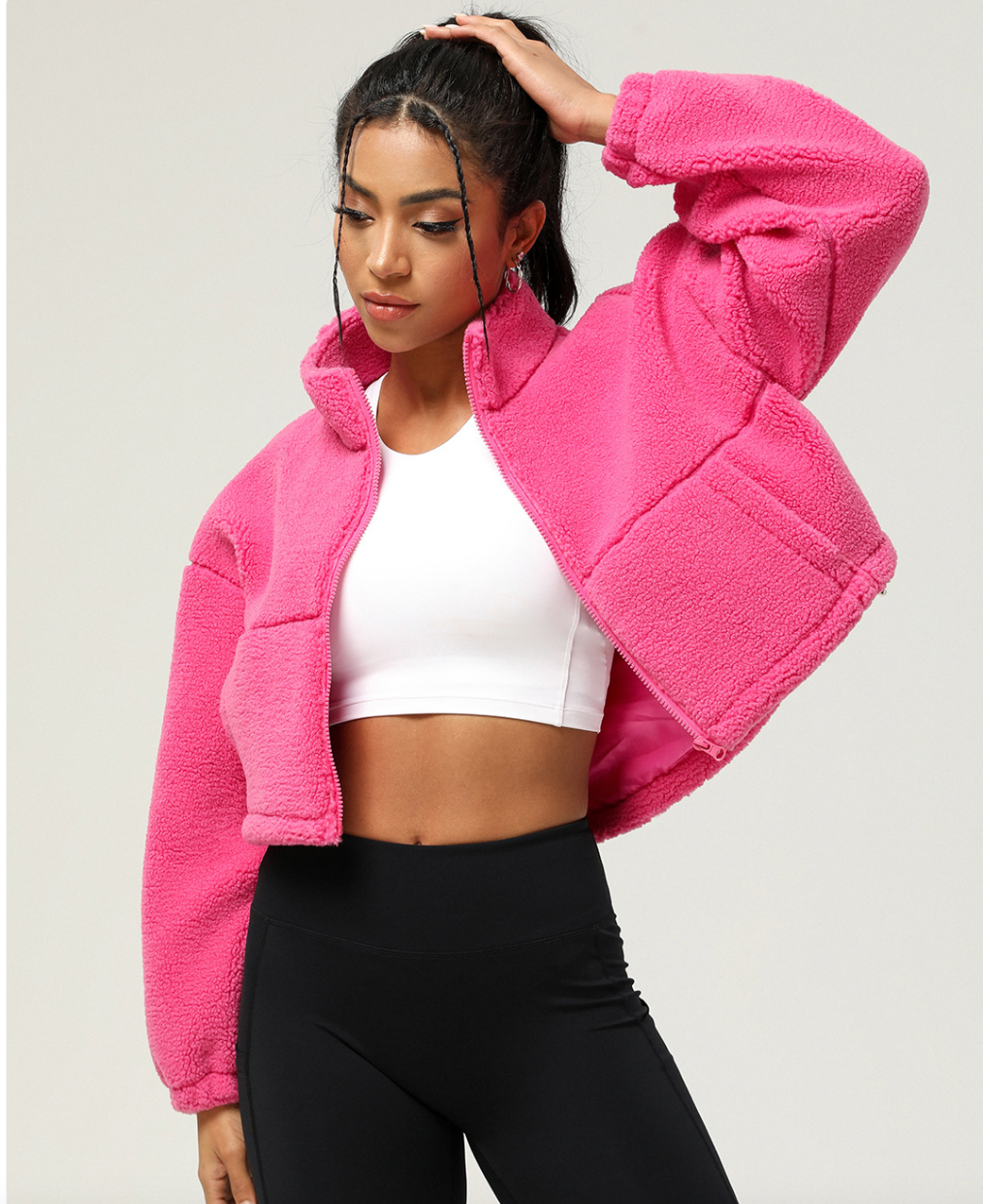 Дамско поларено яке Candy SS25-https://detail.1688.com/offer/842017416733.html?kj_agent_plugin=aibuy-Thedresscode