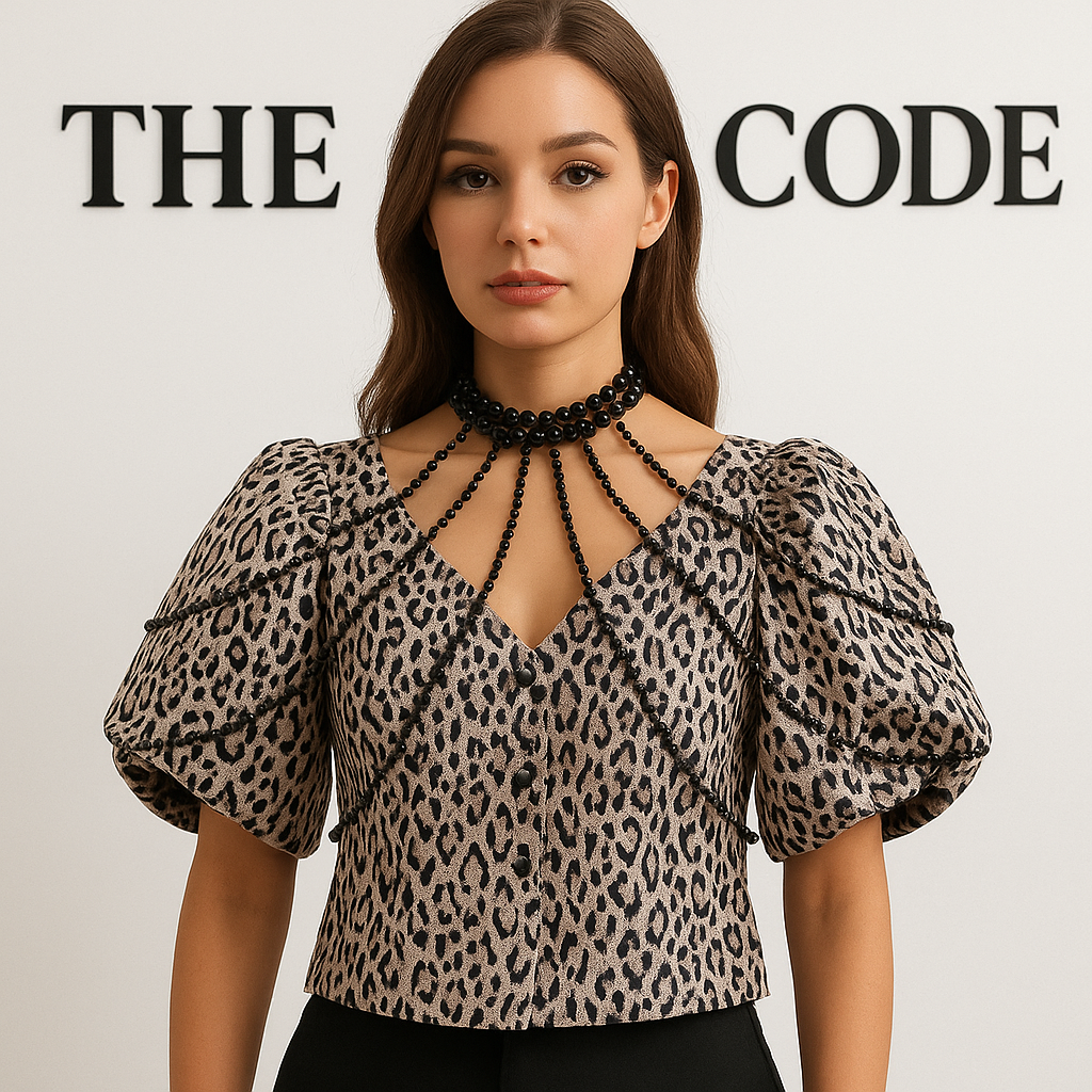 Дамска блуза Leopard SS 2026