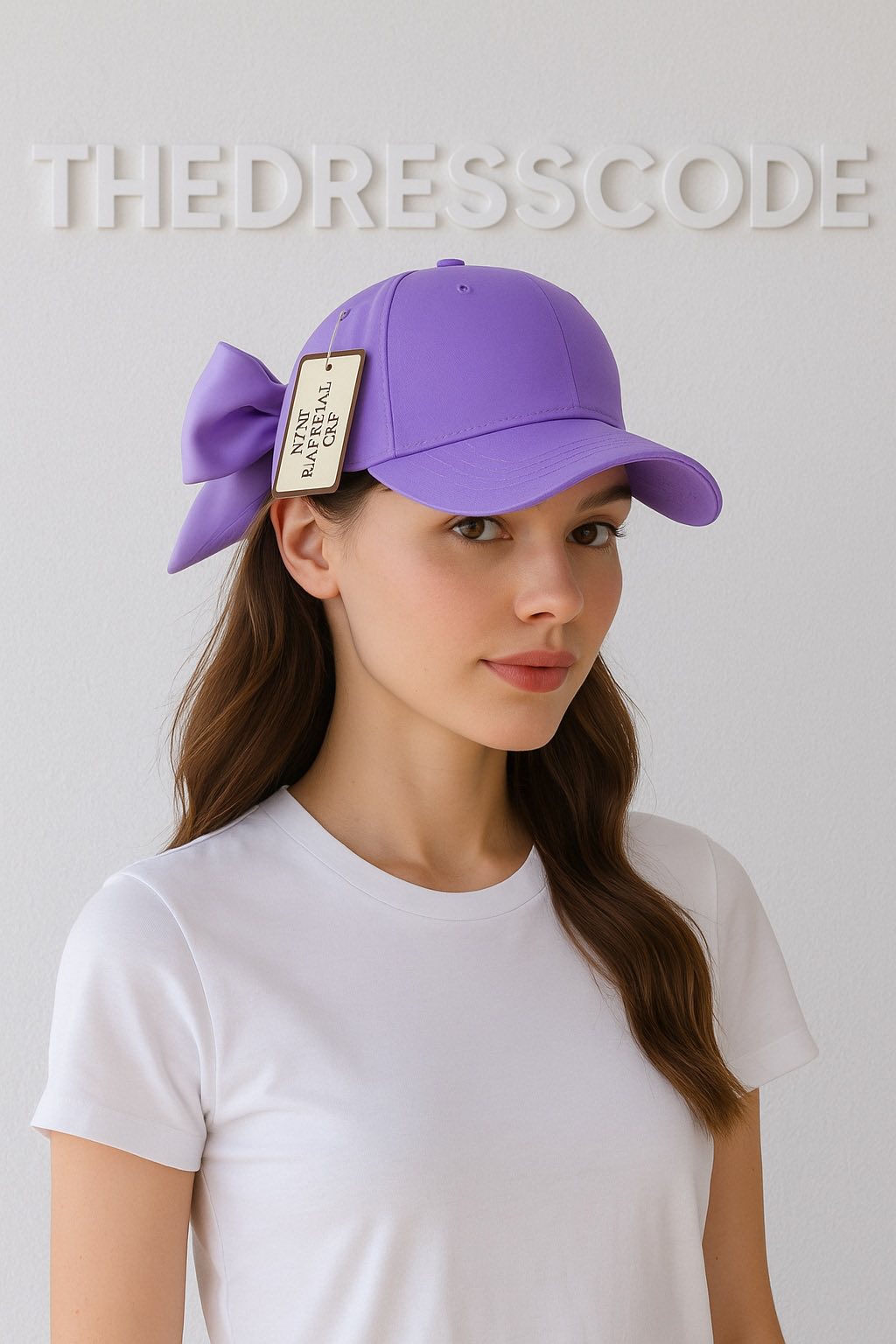 Дамска шапка Lilac Bow SS26