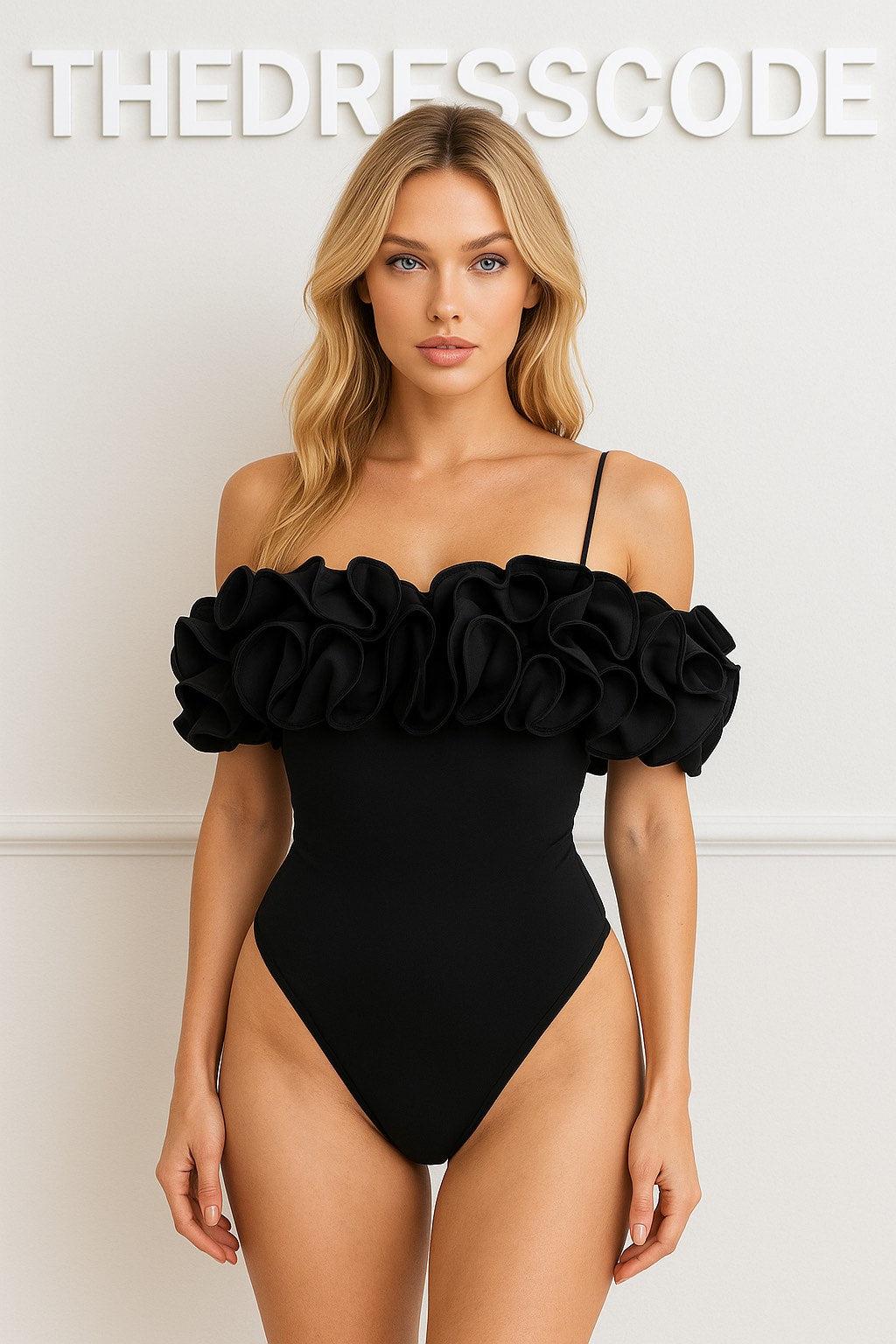 Дамско боди Noir Bloom SS26