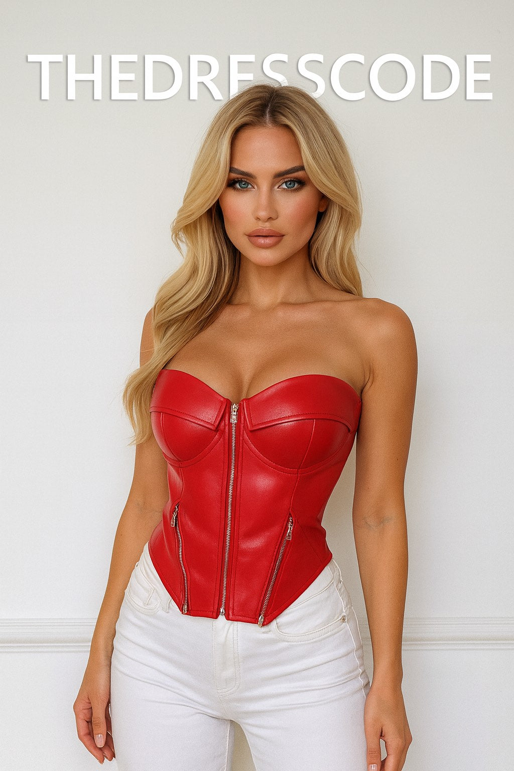 Дамски топ Scarlet Leather SS26