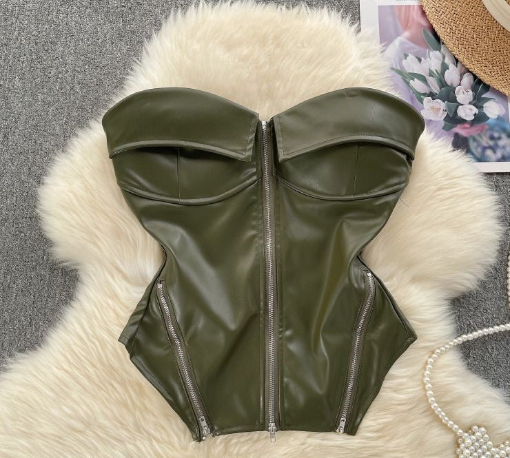 Дамски топ Olive Curves SS26