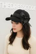 Дамска шапка Black Belle Bow SS26