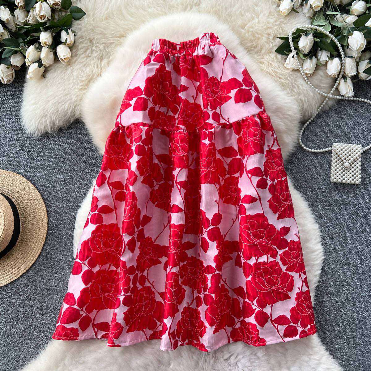 Дамска пола Red Blossom SS26