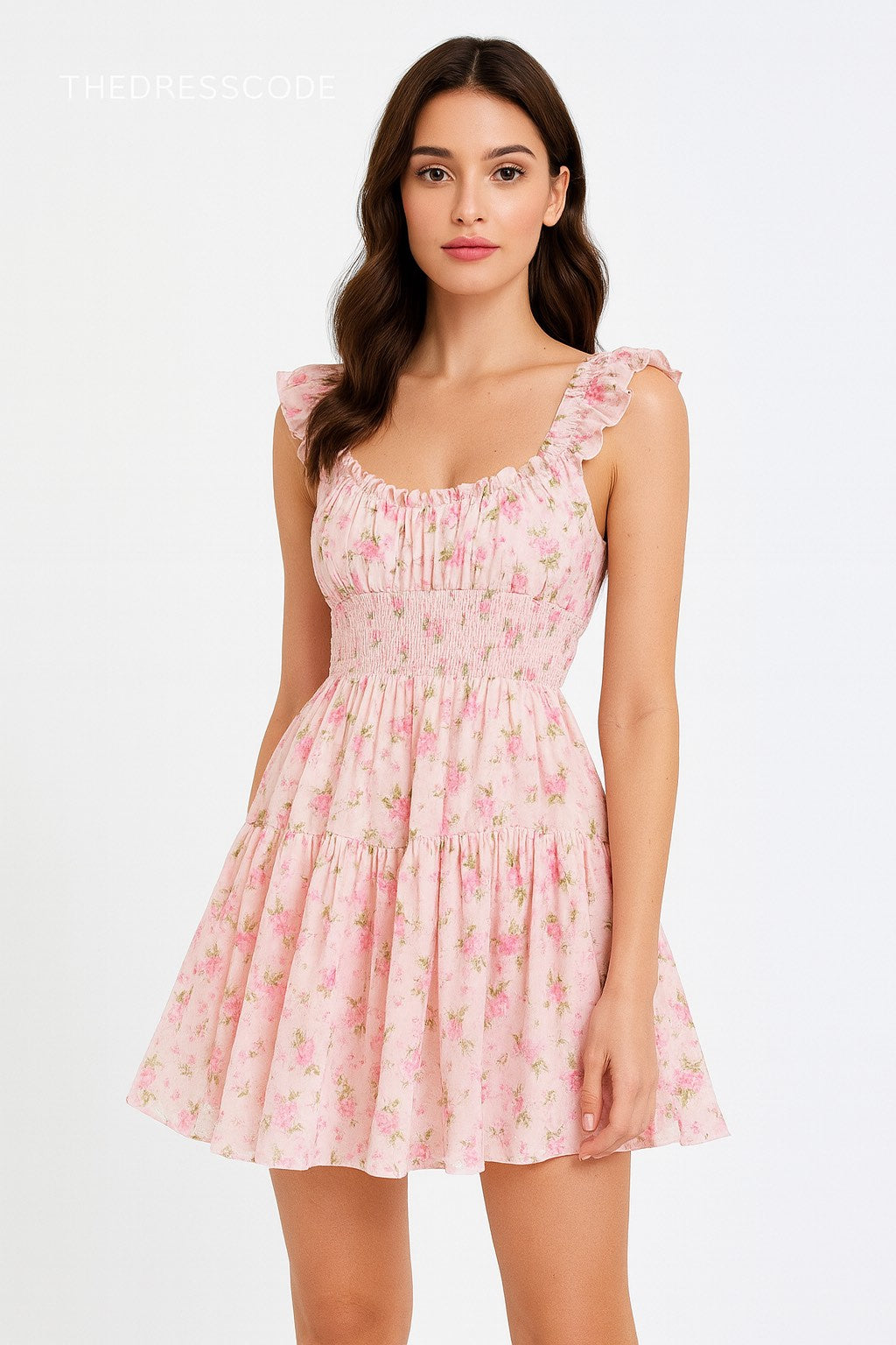 Дамска рокля Pink Blossom Charm SS26