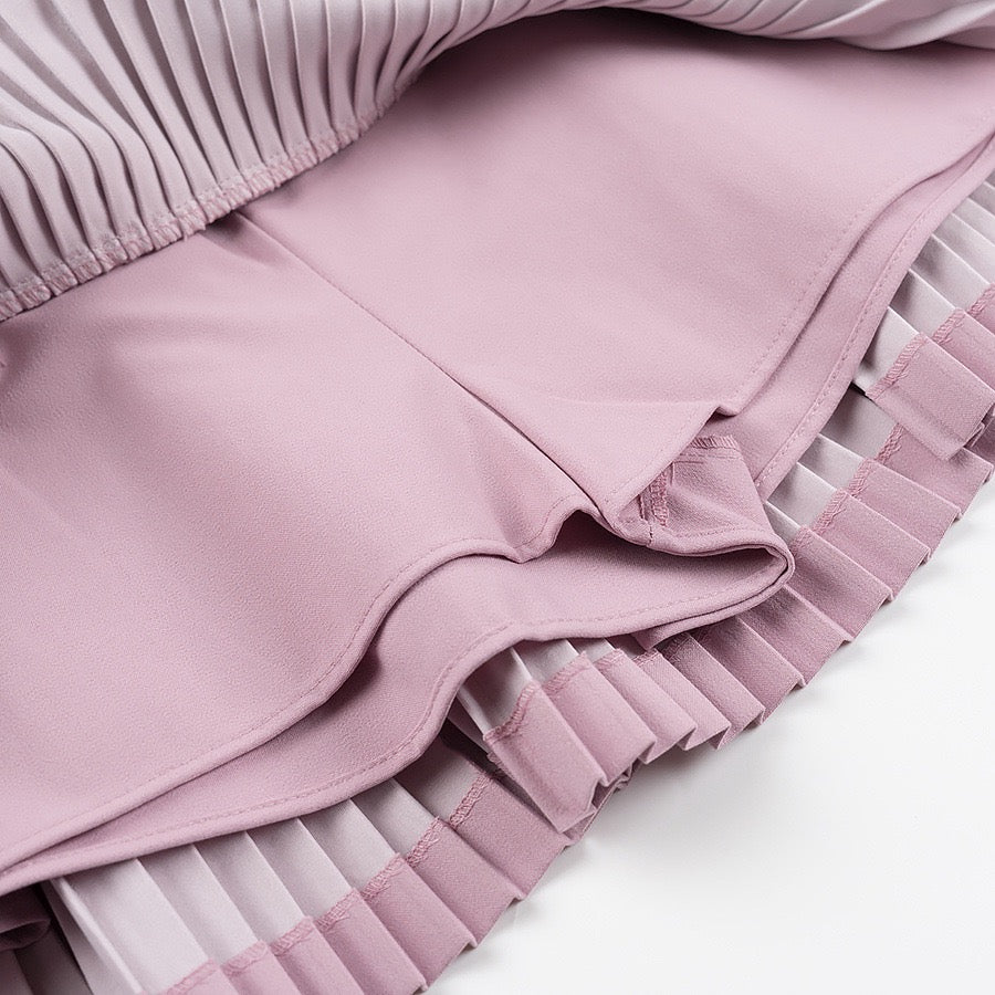 Дамски гащеризон Pink Pleated  SS26