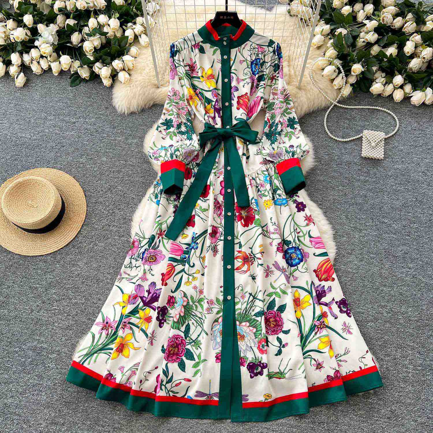 Дамска рокля Botanical Garden Maxi SS26