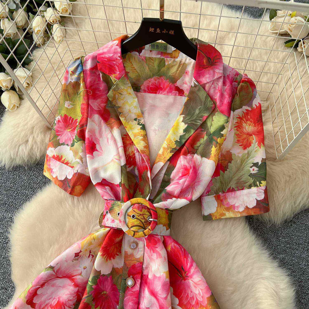 Дамска рокля Blooming Fantasy Maxi SS26