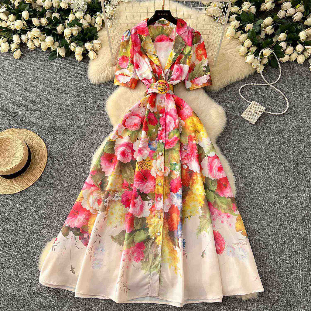 Дамска рокля Blooming Fantasy Maxi SS26