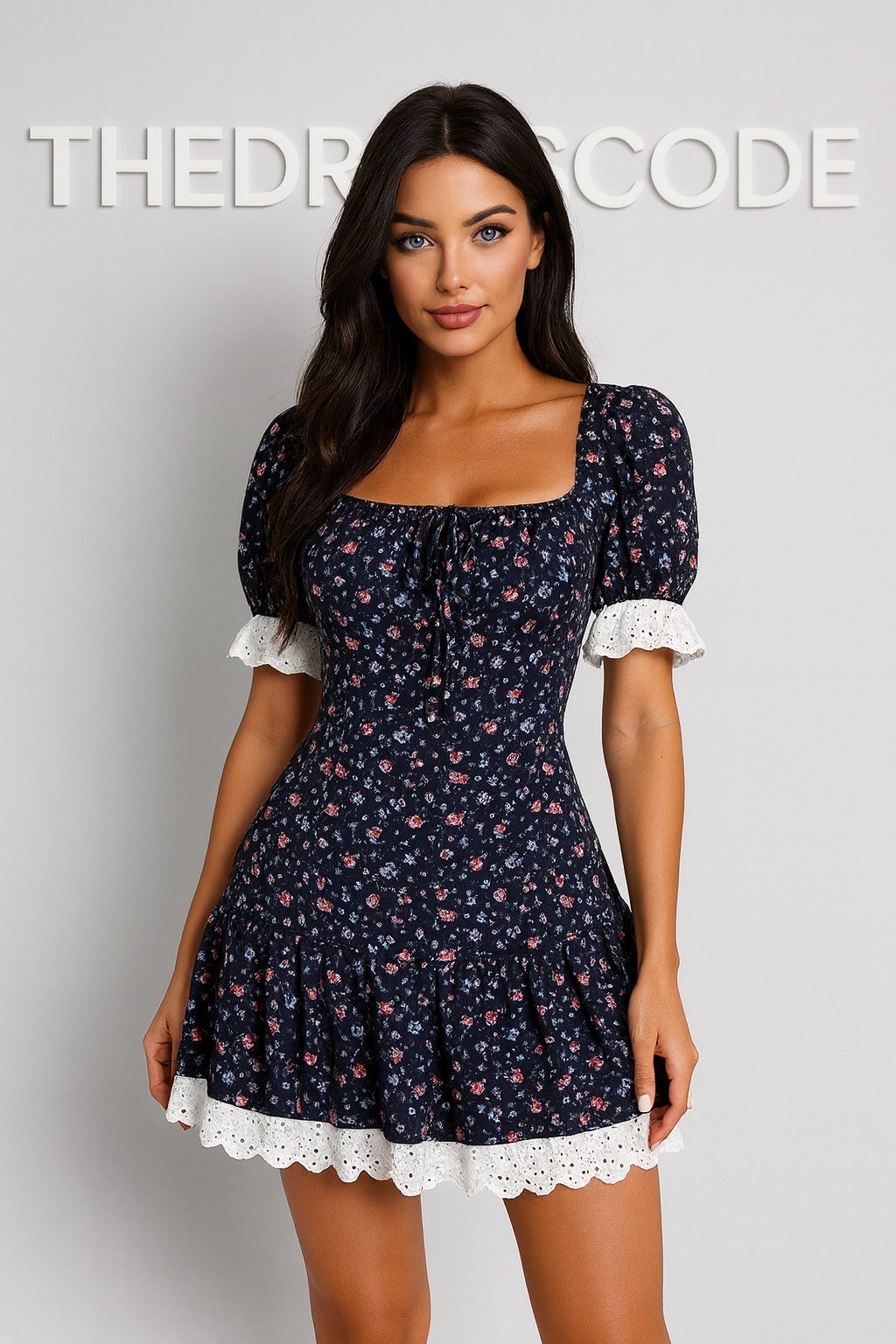 Дамска рокля Blueberry Floral SS26