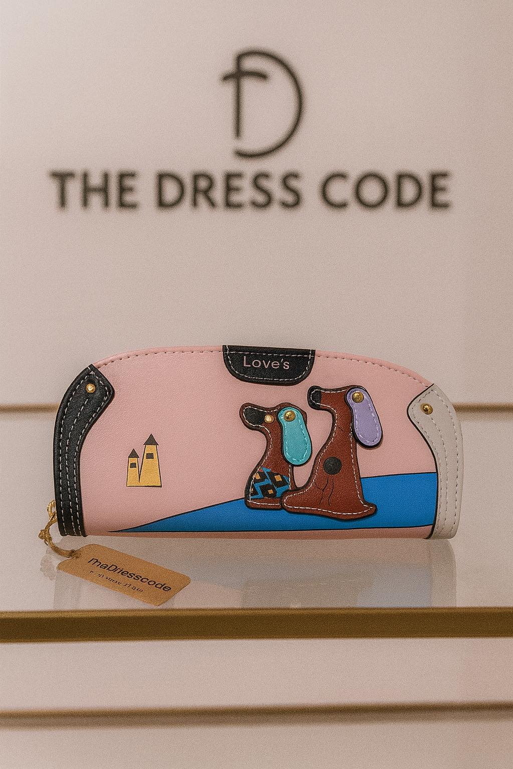 Дамско портмоне Pink Love's SS26