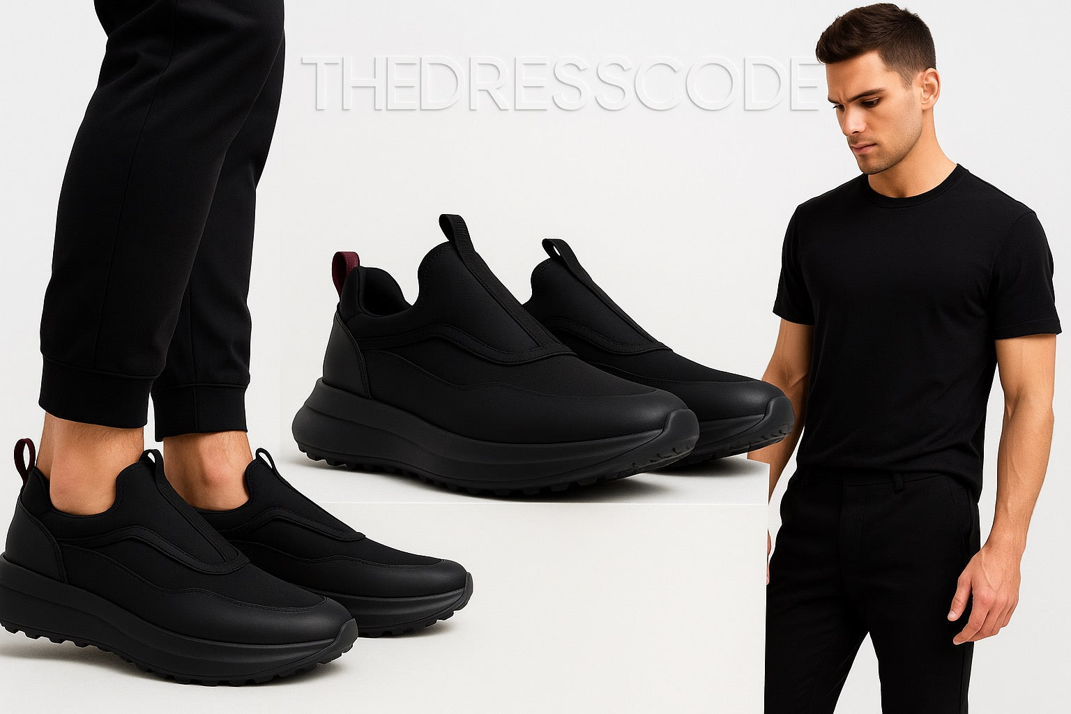 Мъжки маратонки Black Essence SS26