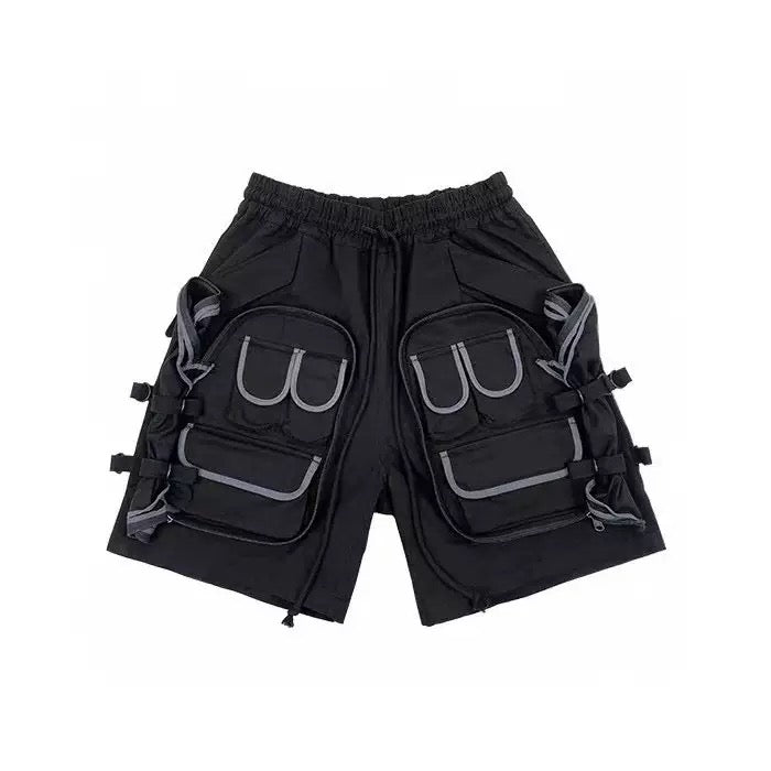 Мъжки къси панталони Black Metro Cargo SS26