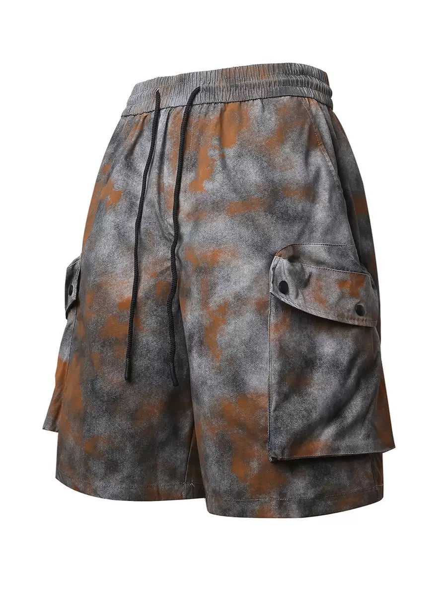 Мъжки къси панталони Rust Camo SS26