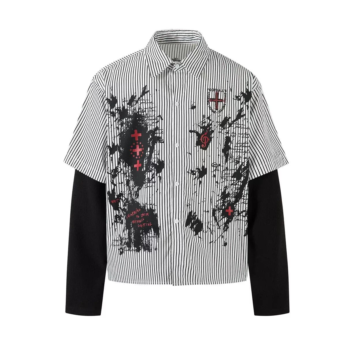 Мъжка риза Chaos Print SS26