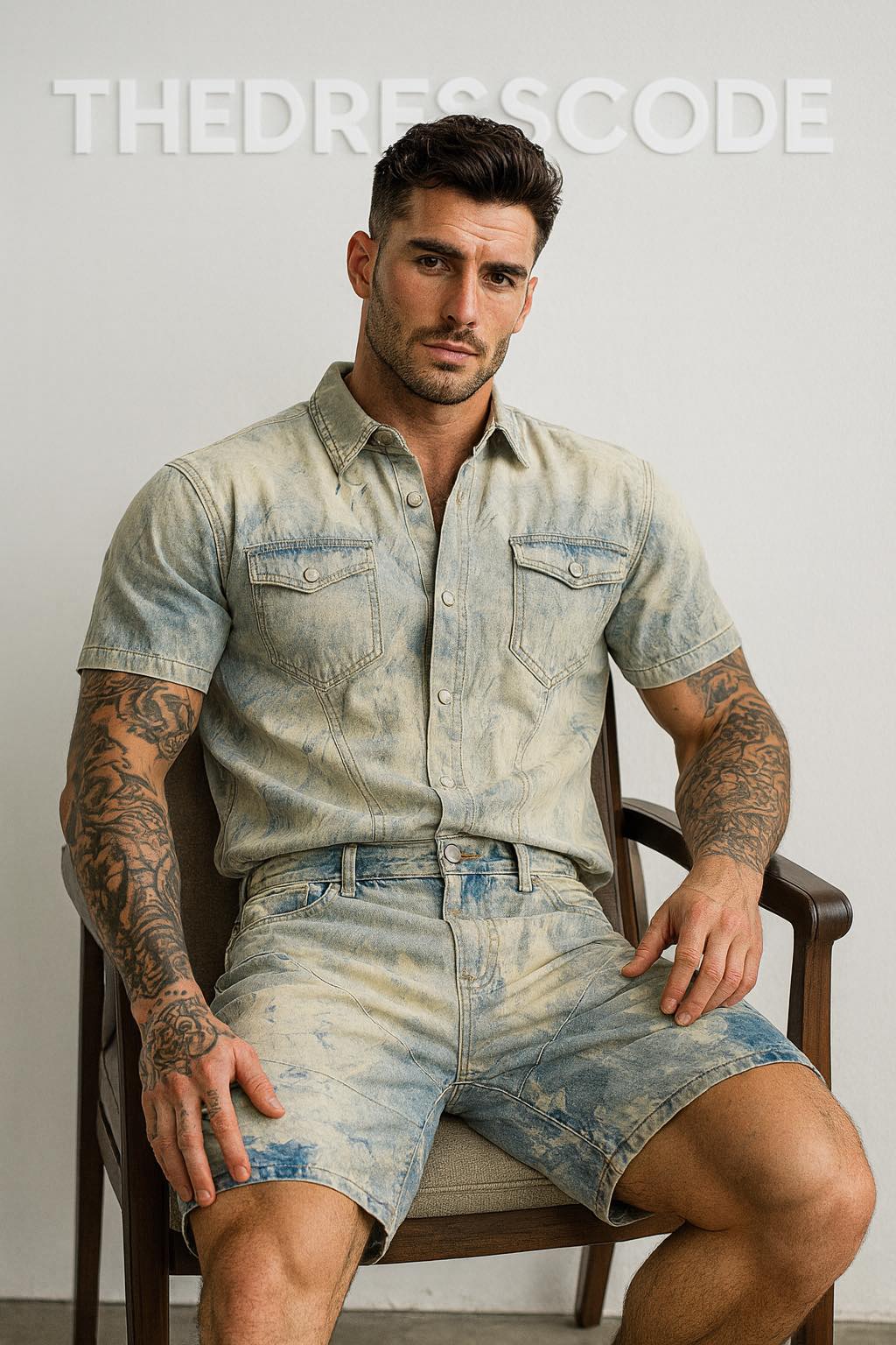 Мъжки къси дънки Denim Splash SS26