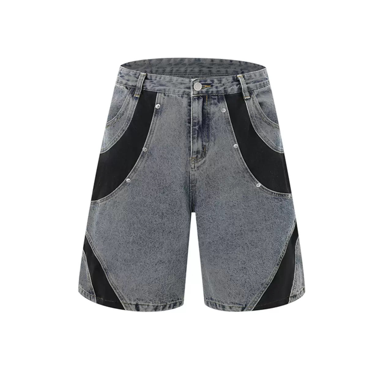 Мъжки къси дънки Contrast Panel SS26